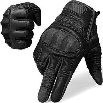 AXBXCX Touch Screen Full Finger Gloves for Motorcycles