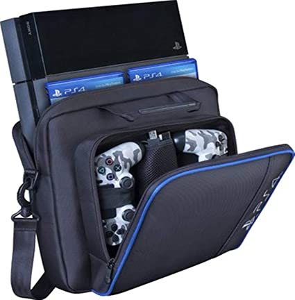 Carrying Case for PS4, New Travel Storage Carry Case, PlayStation Protective Shoulder Bag Handbag for PS4 PS4 Slim System Console and Accessories