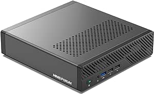 MINISFORUM MS-01 Mini PC Intel Core i9-12900H,32GB DDR5 1TB SSD,vPro Enterprise Support,2x10Gbps SFP LAN/2x2.5G RJ45/2xUSB4/HDIM/16xPCIe 4.0/M.2 NVMe SSD/U.2 NVMe SSD,Mini Computer