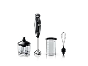 Bosch Stainless Steel Hand Blender,400 Watts, Black