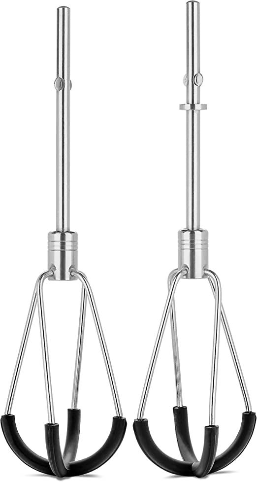 KitchenAid KHMFEB2 Flex Edge Beater Accessory for Hand Mixer, One Size, Stainless Steel