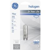 GE Lighting 16759 75-Watt Halogen 120 Voltage Lighting G9 Light Bulb 1-Pack