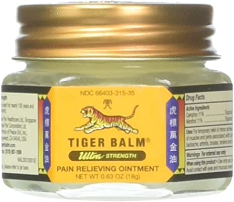 Prince Of Peace - Tiger Balm Ultra Strength, .63 Oz Cream