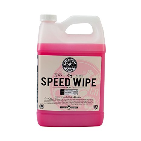 Chemical Guys WAC_202 Speed Wipe High Shine Spray Gloss & Quick Detailer (1 gal)