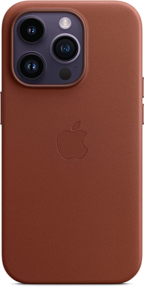 Apple iPhone 14 Pro Leather Case with MagSafe - Umber