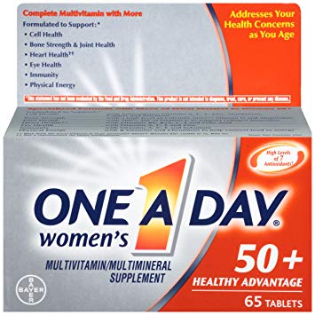 One A Day Women's 50  Advantage Multivitamins, 65 Count
