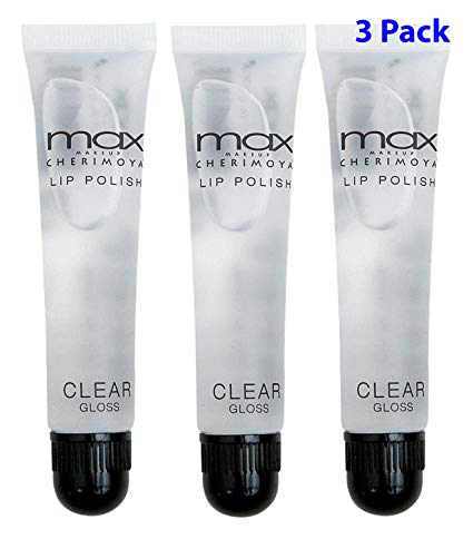 Cherimoya MAX Makeup Clear Lip Polish bulk (3 Pieces)