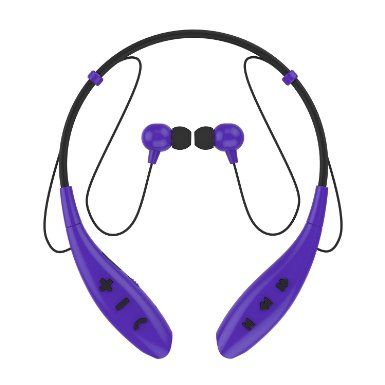 SoundPEATS Q800 Wireless Bluetooth Headset Stereo Neckband Sport Music Bluetooth HeadphonesQ800Purple