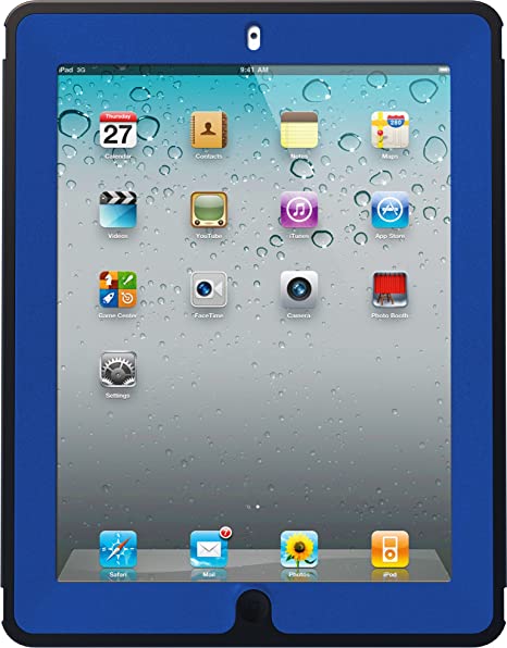 OtterBox DEFENDER SERIES Case for iPad 2/3/4 - Retail Packaging - DEEP SEA (OCEAN BLUE/BLACK)