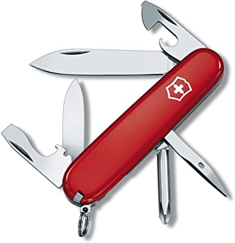 Victorinox Swiss Army Tinker Pocket Knife, Red,91mm