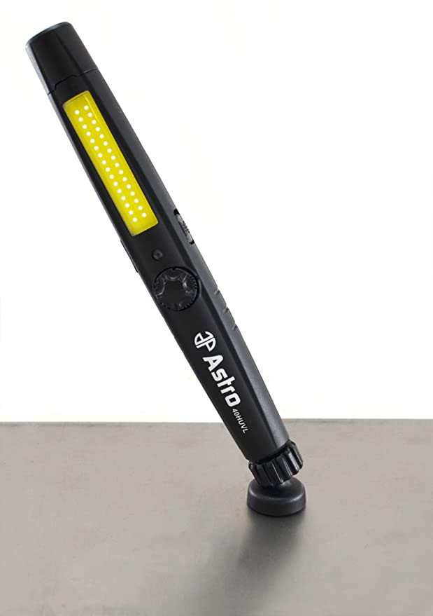 Astro Pnematic - 400 Lm Rechargeable Handheld Light w/UV Flashlight (Model: 40HUVL)