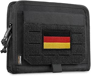 WYNEX Taktische Falttasche für Administrin, Molle-Werkzeugtasche mit lasergeschnittenem Design, Mehrzweck-Organizer, EDC Medizinische Tasche, modulare Taschen, Taktische Befestigung, Hüfttasche