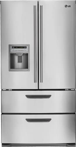 LG LMX25964ST 36 24.7 cu. ft. 4 Door French Door Refrigerator - Stainless Steel