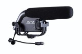 Movo VXR4000-PRO Shotgun Video Condenser Microphone for DSLR Video Cameras with Suspension Mount 2-Step High Pass Filter and 3-Stage Audio Level Controls