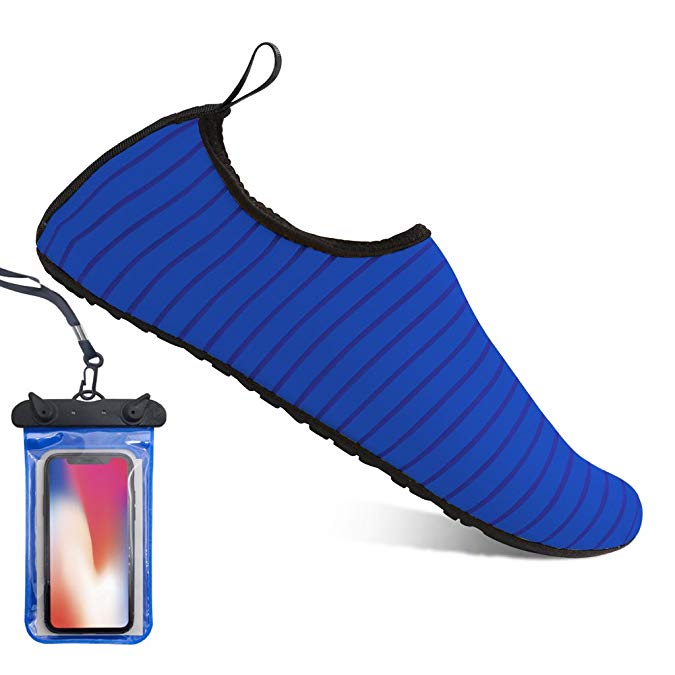 Bopika Water Socks Barefoot Shoes Water Sports Shoes Quick-Dry Aqua Yoga Socks for Women Men Kids