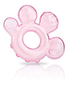 Nuby IcyBite Hand Teether, Colors May Vary