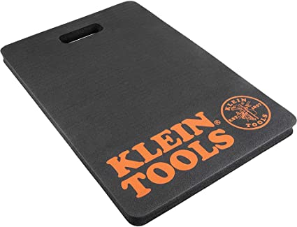 Klein Tools 60135 Kneeling Pads, Adult Mens  Soft Thick Closed Cell Soft Foam Professional Tradesman Pro Pads with Handle