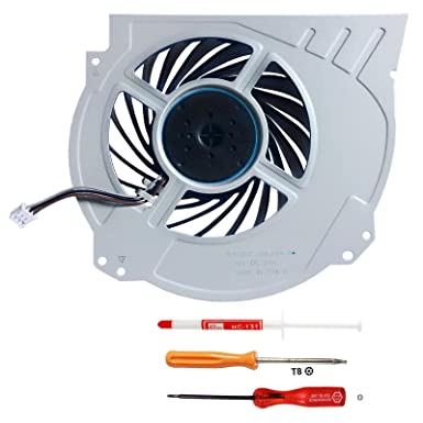 Rinbers Replacement Internal CPU GPU Cooling Fan Heatsink Cooler with Tool Kit for Sony Playstation 4 PS4 Pro Console CUH-7000 CUH-7000BB01 CUH-7115B 7116B CUH-7215B 7216B 7000-7500 KSB1012H
