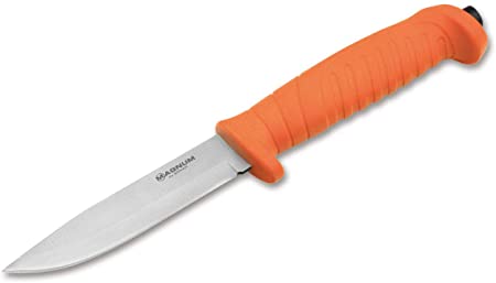 Magnum by Boker Knivgar SAR Orange Fixed Blade Hunting Knife 02MB011