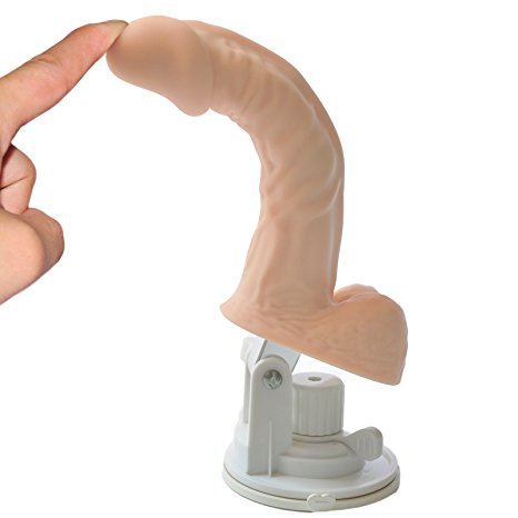 6.5 Inch Silicone dildo, Wireless Remote-control Vibrating Dildo