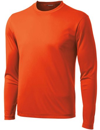 DRI-EQUIP Long Sleeve Moisture Wicking Athletic Shirts