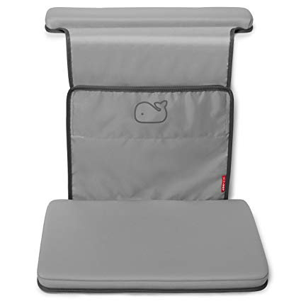 Skip Hop Moby Baby Bath Elbow Saver and Kneeler, Grey