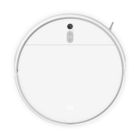 Mi Xiaomi Robot Vacuum-Mop 2i, 2,200 Pa Powerful Suction, 450 mL Large-Capacity Dustbin, Electronically-Controlled 270 mL Water Tank, Controls remotely via app for Effortless Cleaning, White