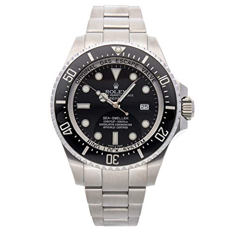 Rolex Sea-Dweller Mechanical (Automatic) Black Dial Mens Watch 116660 (Certified Pre-Owned)