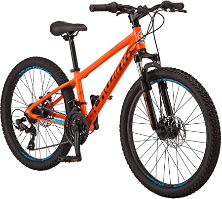 Schwinn High Timber Youth and Adult Mountain Bike, Aluminum and Steel Frame Options,  7-21 Speeds Options, 24-29-Inch Wheels, Multiple Colors