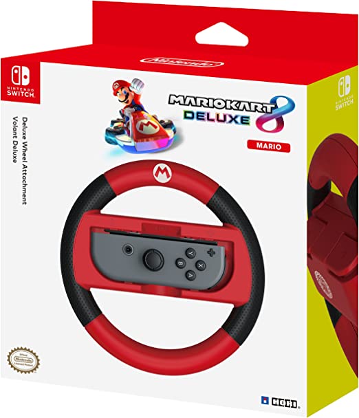 Hori Mario Kart 8 Deluxe - Mario Racing Wheel - Controller forNintendo Switch