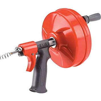 Ridgid 41408 1/4-Inch x 25-Feet Power Spin Drain Cleaner