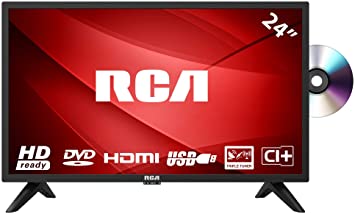 RCA RD24H1-UK 24 inch HD LED TV with DVD player HDMI and USB connection