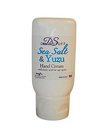Diva Stuff Nourishing Hand Cream with Kojic Acid for Sun and Age Spots, Sea Salt and Yuzu Scent