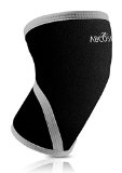 Knee Support Sleeve Protects Patella Good Recovery and Pain Relief for Running Sports and Anywhere Medium