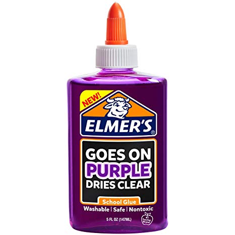 Elmer’s Disappearing Purple Liquid School Glue, 5-Ounces, 1 Count