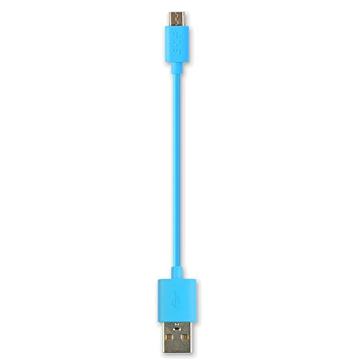 Cyberguys Micro-USB 3 inch Cable - Fast, Durable Charging Cable, Samsung, Nexus, LG, Motorola, Android Smartphones and More, Great for use with battery bank,