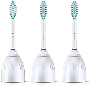 Philips Sonicare E-Series replacement toothbrush heads, HX7023/64, 3-pack