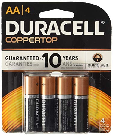 Duracell 41501 MN1500B4 AA Battery