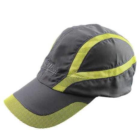 Connectyle Quick Drying Mesh Cap Outdoor Sports Hat Breathable Sun Runner Cap