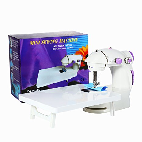 Varmax 201 Mini Sewing Machine with Extension Table