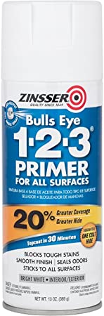 13 oz. Bull Eye 1-2-3 Primer Spray Paint [Set of 6]