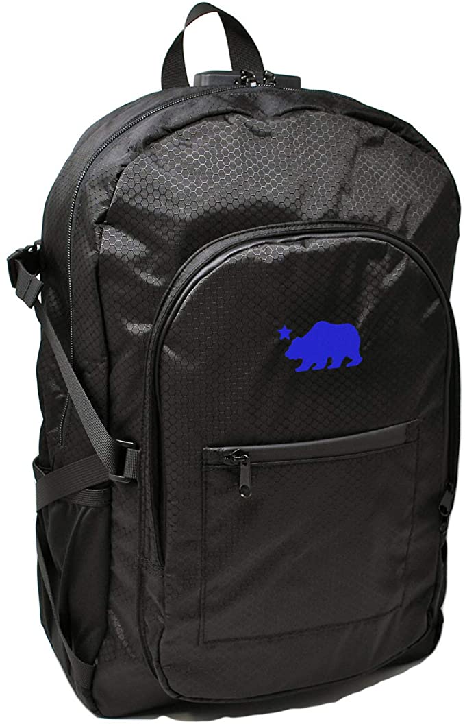 Cali Crusher 100% Smell Proof Backpack w/Combo Lock