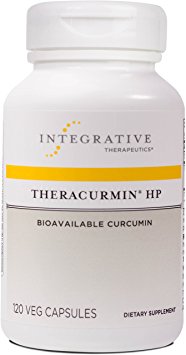 Integrative Therapeutics - Theracurmin® HP - Curcumin Turmeric Supplement - 27x More Bioavailable than Other Extracts - Increased Absorption - NSF Certified for Sport - Vegan - 120 Capsules