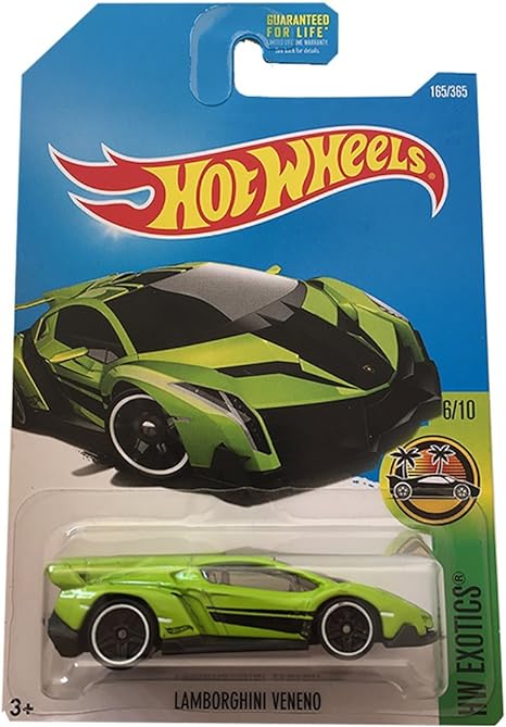 Hot Wheels Lamborghini Veneno - HW Exotics Long Card