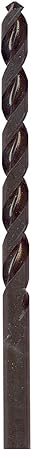 BOSCH BL2144 1-Piece 17/64 In. x 4-1/8 In. Fractional Jobber Black Oxide Drill Bit for Applications in Light-Gauge Metal, Wood, Plastic