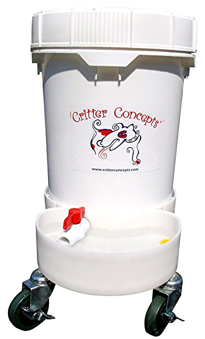 Dog Water Bowl 5.0 Gallons By Critter Concepts,Automatic Dog Water Fountain