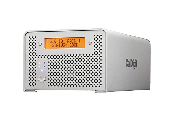CalDigit VR2 - Dual HDD Hardware RAID - eSATA, USB 3.0/2.0, FireWire 800 & 400 (8TB)