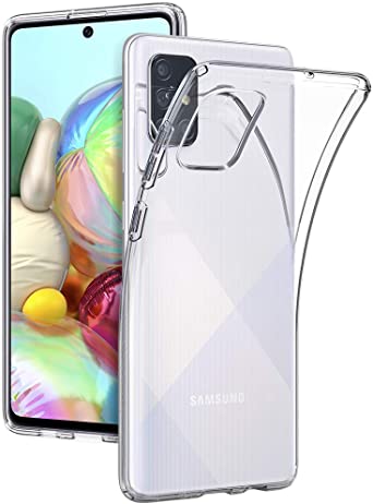 Spigen Liquid Crystal Designed for Samsung Galaxy A71 Case (2020) - Crystal Clear