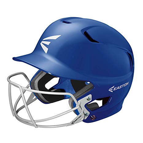 EASTON Z5 Junior Batting Helmet with Baseball Softball Mask | 2019 | Unisex | Dual Density Shock Absorption Foam | High Impact Resistant ABS Shell | Moisture Wicking BioDRI liner
