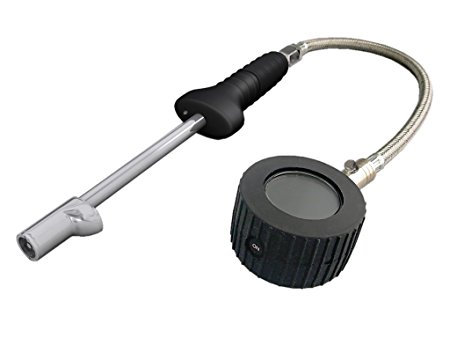 Accutire MS-5515B Truck and RV Digital Tire Gauge with LED Light and Bleed Button